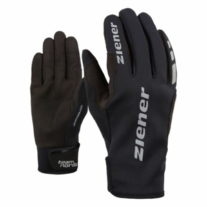 Ziener URS GWS BLACK čierna 6,5 - Bežecké rukavice