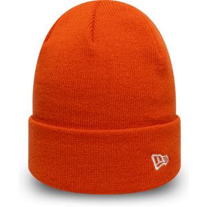 New Era ESSENTIAL KNIT Unisex zimná čiapka, oranžová, veľkosť UNI
