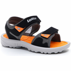 Lotto LAS ROCHAS IV CL Juniorské sandále, čierna, veľkosť 29