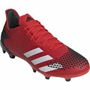 adidas PREDATOR 20.2 FG červená 9.5 - Pánske kopačky