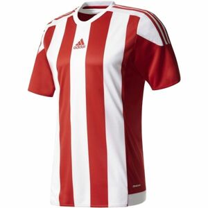 adidas STRIPED 15 JSY JR Chlapčenský futbalový dres, červená, veľkosť