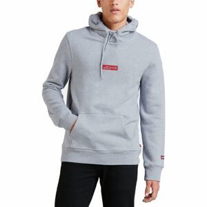 Levi's HOODIE 2.0 CORE 40 FLEECE MID TONE GREY šedá XXL - Pánska mikina