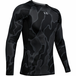 Under Armour HG ARMOUR LS NOV čierna M - Pánske tričko