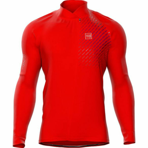 Compressport HURRICANE JACKET v2 červená XL - Pánska bežecká bunda