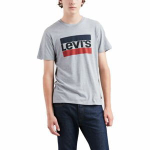 Levi's® SPORTSWEAR LOGO GRAPHIC Pánske tričko, sivá, veľkosť
