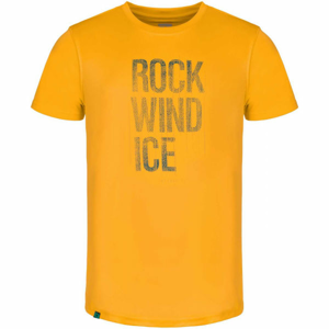 Loap ALWIN žltá S - Pánske tričko