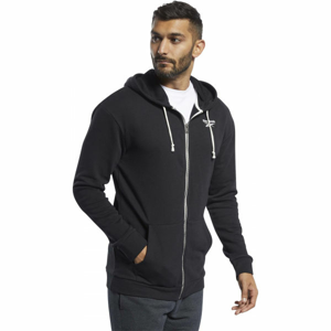 Reebok TE FT FZ HOODIE  L - Pánska mikina