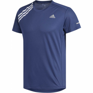 adidas OWN THE RUN TEE modrá L - Pánske bežecké tričko