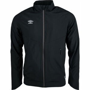 Umbro TRAINING WOVEN JACKET Pánska športová bunda, čierna,biela, veľkosť