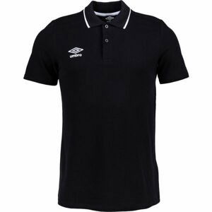 Umbro Pánske polo tričko Pánske polo tričko, čierna, veľkosť S