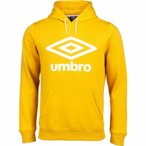 Umbro LARGE LOGO OH HOODIE žltá XXL - Pánska mikina