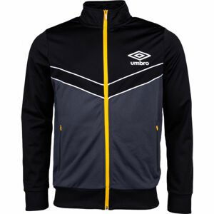 Umbro DIAMOND TRACK TOP Pánska mikina, čierna,tmavo sivá,biela, veľkosť