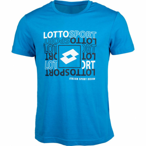 Lotto TEE SUPRA JS modrá XXL - Pánske tričko