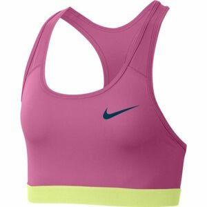 Nike SWOOSH BAND BRA NON PAD ružová S - Dámska športová podprsenka