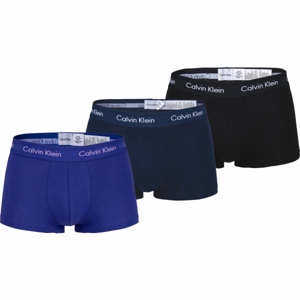 Calvin Klein 3 PACK LO RISE TRUNK čierna S - Pánske boxerky