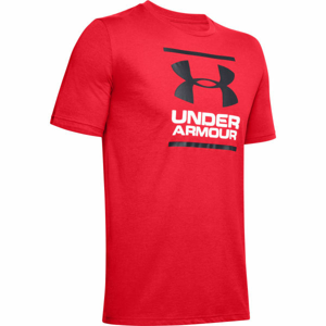 Under Armour GL FOUNDATION SS T červená S - Pánske tričko