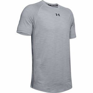 Under Armour CHARGED COTTON SS sivá Siva - Pánske tričko