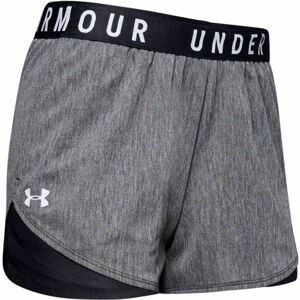 Under Armour PLAY UP SHORT 3.0 TWIST šedá XL - Dámske šortky