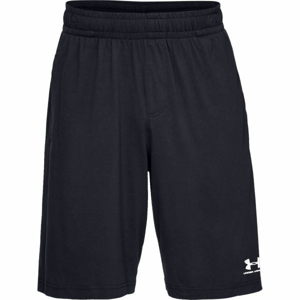 Under Armour COTTON LOGO SHORTS čierna XL - Pánske šortky