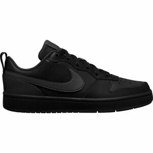 Nike COURT BOROUGH LOW 2 GS čierna 4.5 - Detská voľnočasová obuv