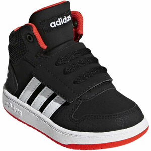 adidas HOOPS MID 2.0 I Detská zimná obuv, čierna, veľkosť 23