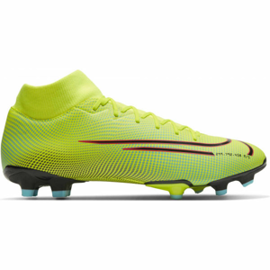 Nike MERCURIAL SUPERFLY 7 ACADEMY MDS FG/MG Pánske kopačky, reflexný neón, veľkosť 43