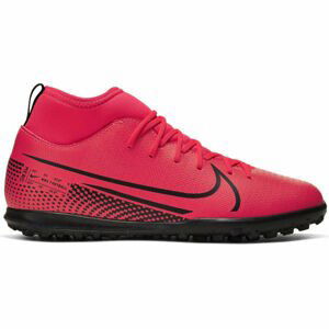 Nike JR MERCURIAL SUPERFLY 7 CLUB TF Detské turfy, ružová, veľkosť 35.5