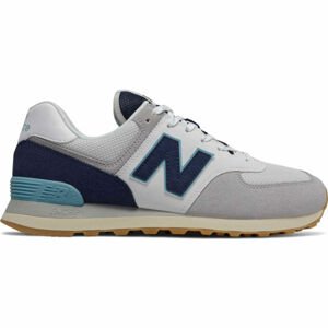 New Balance ML574 Pánska voľnočasová obuv, sivá, veľkosť 42.5