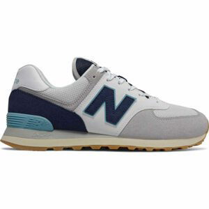 New Balance ML574 Pánska voľnočasová obuv, sivá, veľkosť 44.5