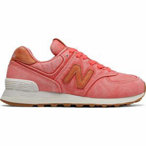 New Balance WL574WTR Dámska obuv na voľný čas, oranžová, veľkosť 37