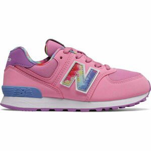 New Balance PC574TDP Detská voľnočasová obuv, ružová, veľkosť 28.5