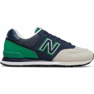 New Balance ML574UPZ zelená 7.5 - Pánska voľnočasová obuv