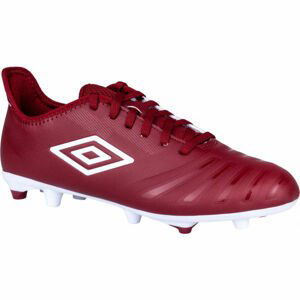 Umbro UX ACCURO 3 CLUB FG Pánske kopačky, vínová, veľkosť 43