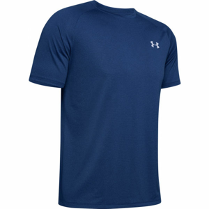 Under Armour TECH 2.0. SS TEE NOVELTY Pánske tričko, tmavo modrá,biela, veľkosť