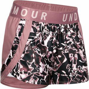 Under Armour PLAY UP 3.0 PRINTED SHORTS Dámske šortky, ružová, veľkosť XS