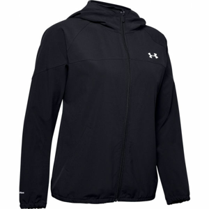 Under Armour WOVEN HOODIED JACKET čierna M - Dámska bunda