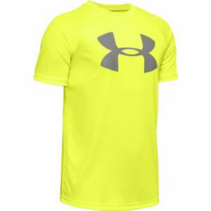 Under Armour TECH BIG LOGO SS Chlapčenské tričko, žltá, veľkosť M