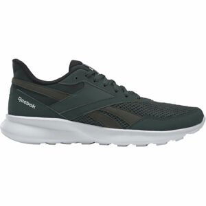 Reebok QUICK MOTION 2.0 Pánska bežecká obuv, tmavo zelená,biela, veľkosť 45