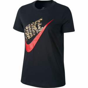 Nike NSW TEE PREP FUTURA 1 W čierna L - Dámske tričko