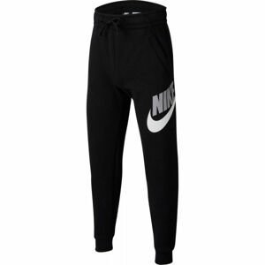 Nike NSW CLUB+HBR PANT B Chlapčenské tepláky, čierna, veľkosť L