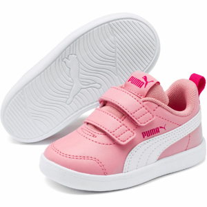 Puma COURTFLEX V2 V INF Detské tenisky, ružová, veľkosť 23