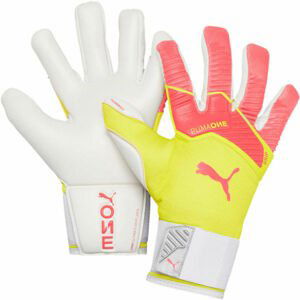 Puma ONE GRIP 1 HYBRID PRO Pánske brankárske rukavice, ružová, veľkosť 11