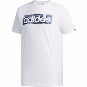 adidas BXD PHOTO TEE biela 2XL - Pánske tričko