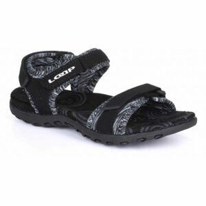 Loap KETTY JR Detské sandále, čierna, veľkosť 28