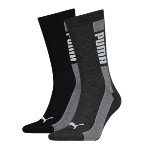 Puma SOCK 2P UNISEX čierna 39 - 42 - Ponožky