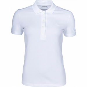 Lacoste SHORT SLEEVE POLO biela XS - Dámske polo tričko