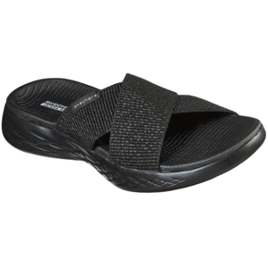 Skechers ON-THE-GO 600 Dámske šľapky, čierna, veľkosť 36