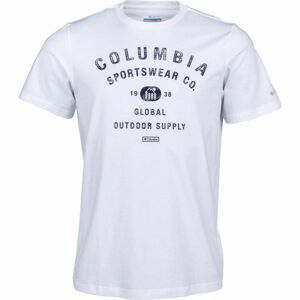 Columbia M PATH LAKE GRAPHIC TEE biela 2xl - Pánske tričko