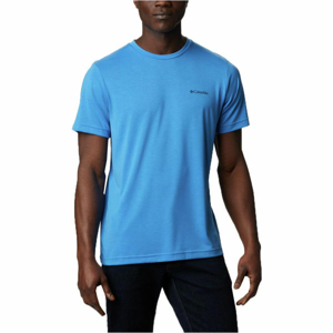Columbia MAXTRAIL SS LOGO TEE modrá M - Pánske tričko
