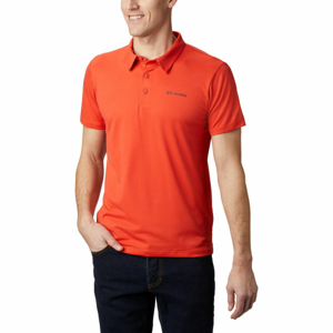 Columbia TRIPLE CANYON TECH POLO oranžová XXL - Pánske polo tričko